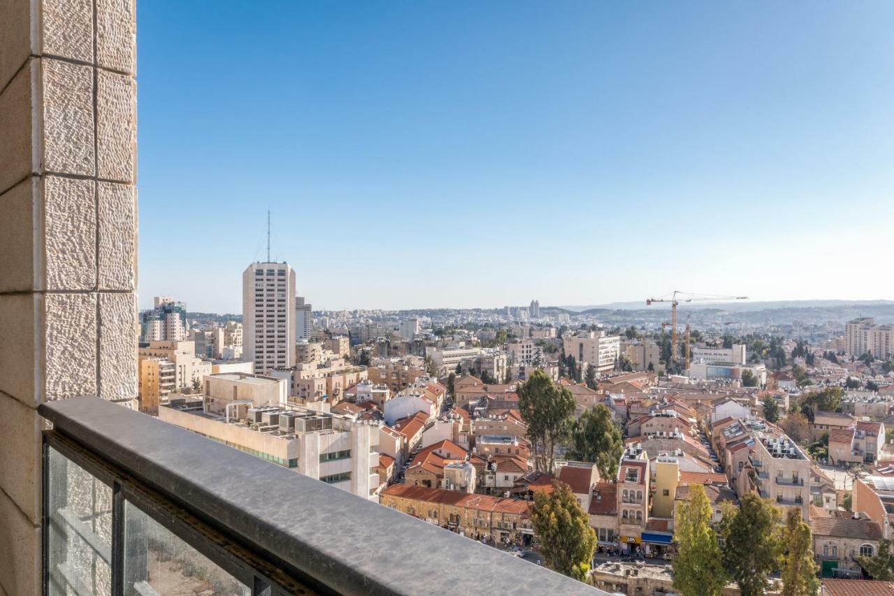 J Tower - Fantastic View - Top Location - Private Parking Йерусалим Екстериор снимка